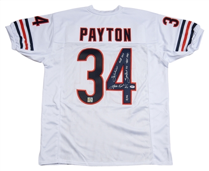 Walter Payton Signed and Inscribed Chicago Bears Road Jersey Payton LOA  (PSA/DNA)